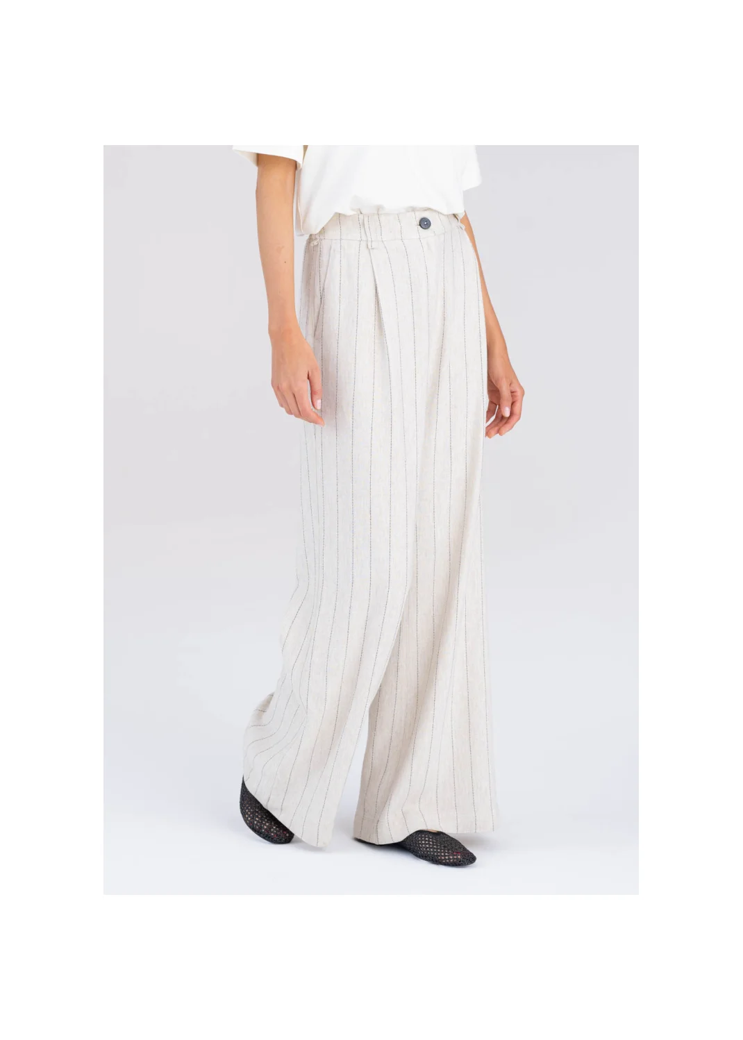 MARAPII striped trousers - 194788