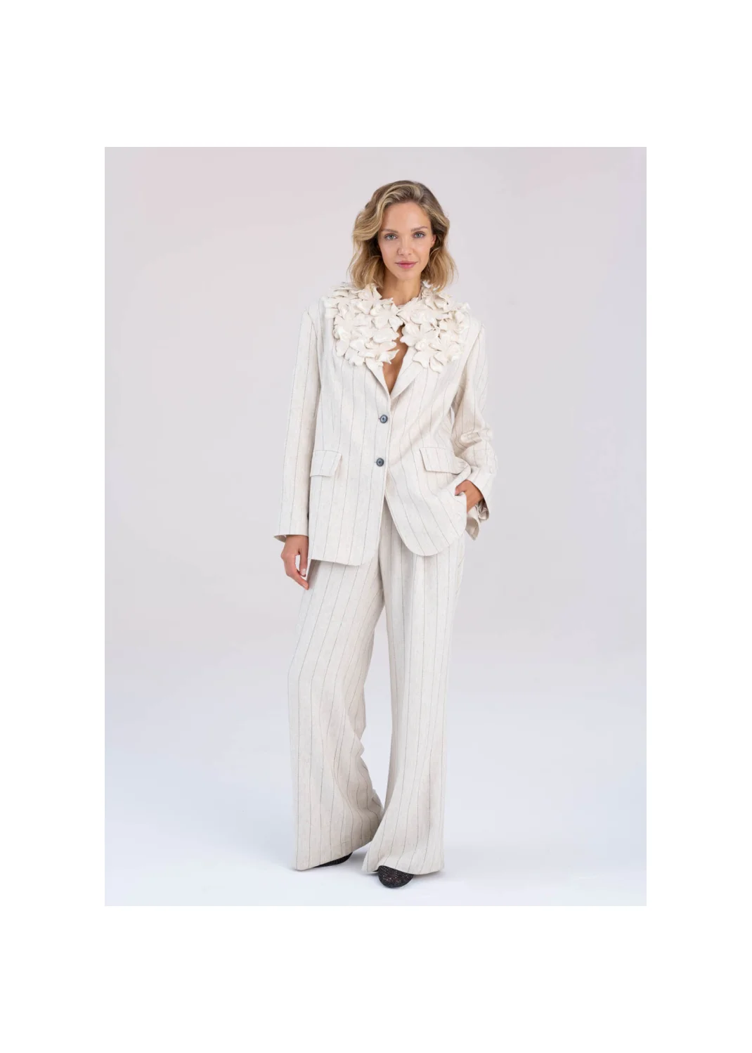 MARAPII striped trousers - 194791