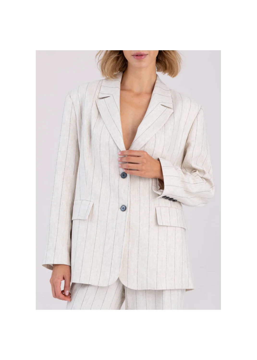  MARAPII striped jacket - 194702