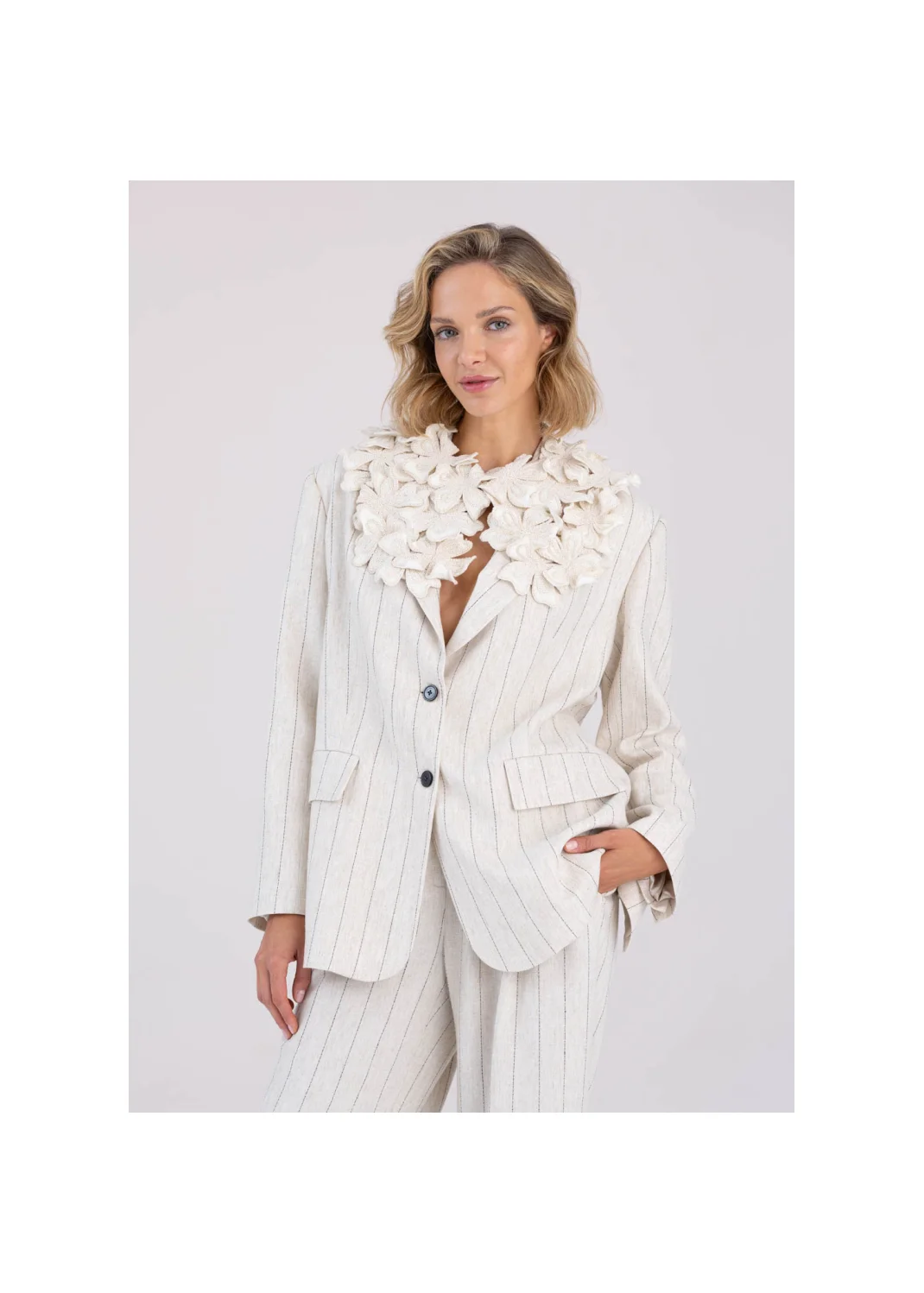  MARAPII striped jacket - 194709