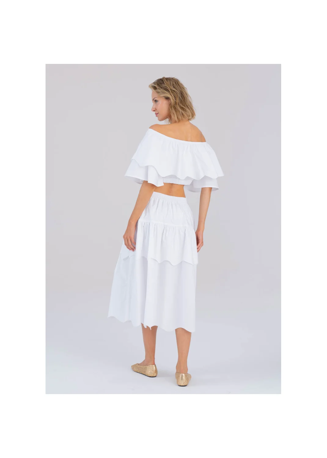  PUEBLA midi skirt - 194676