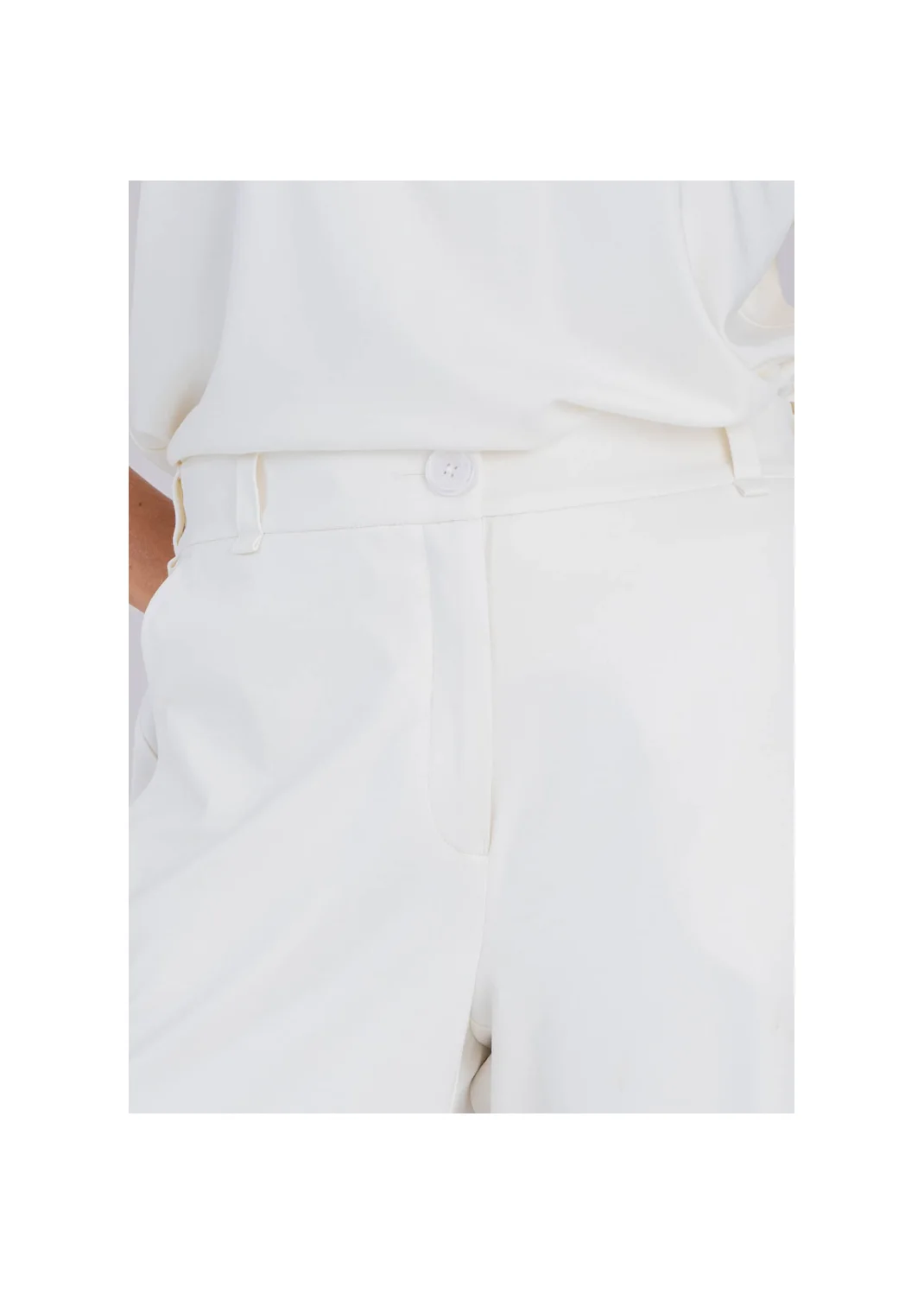  SIERRA ecru trousers - 194699