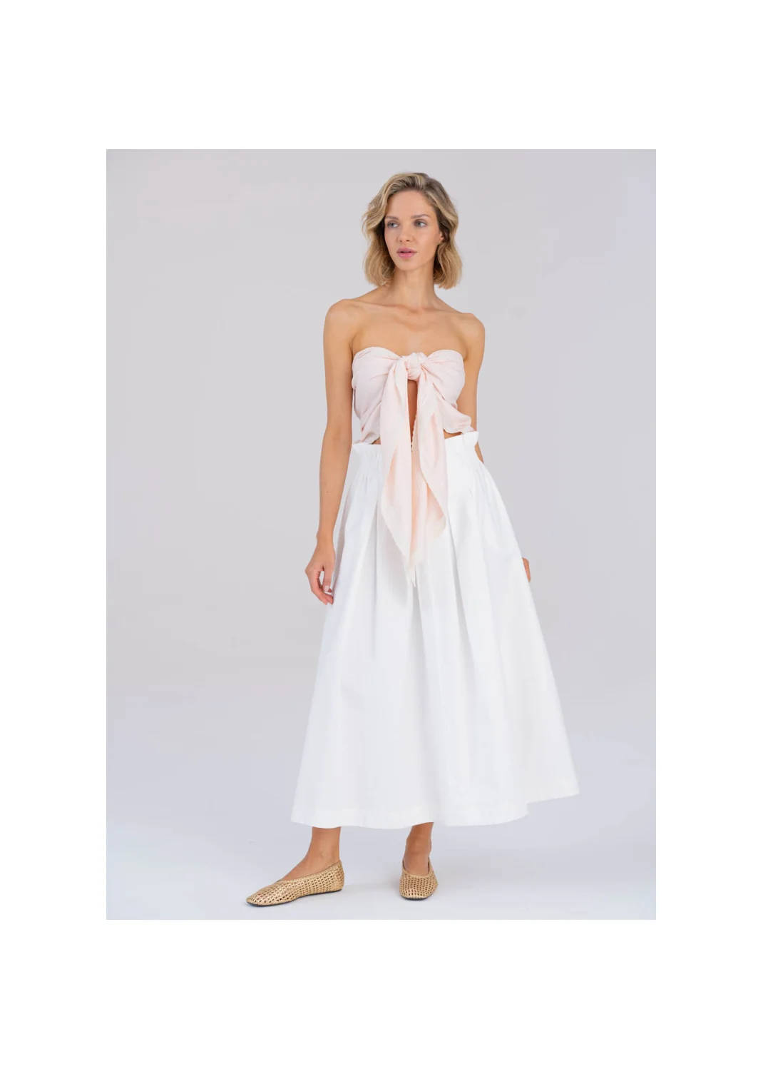 ANISE ecru skirt - 194315