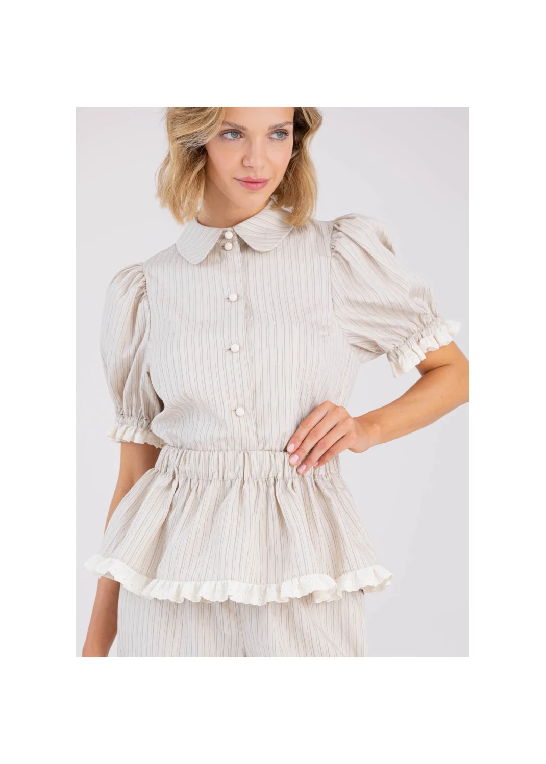  LEYLA striped basque - 194503