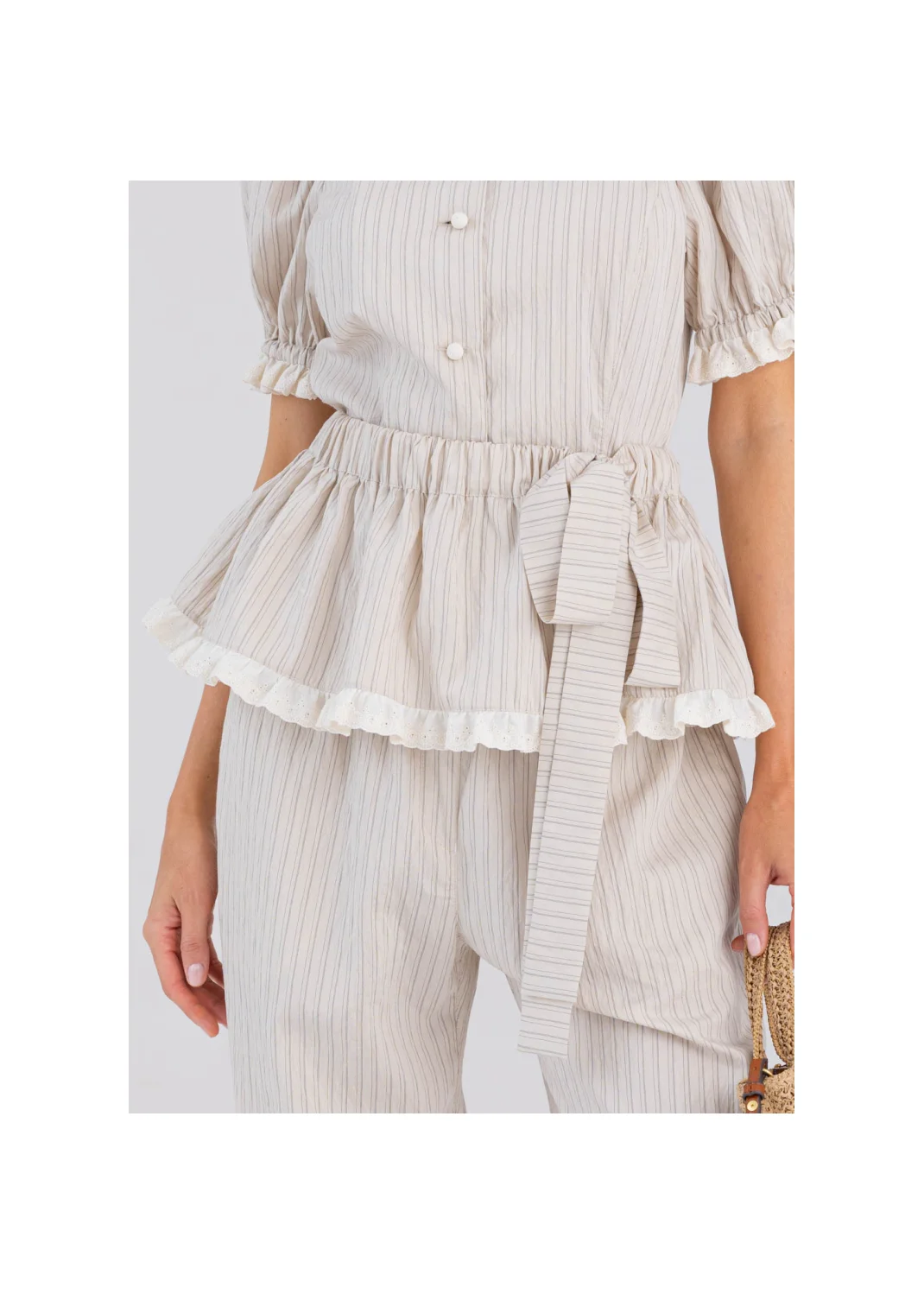  LEYLA striped basque - 194507