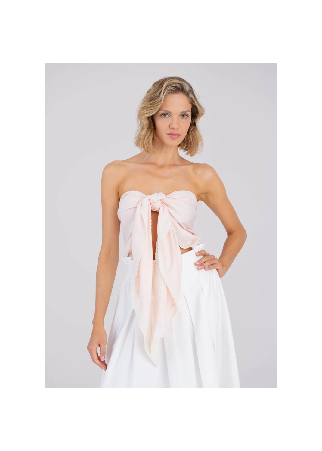 ANISE scarf pink - 194308