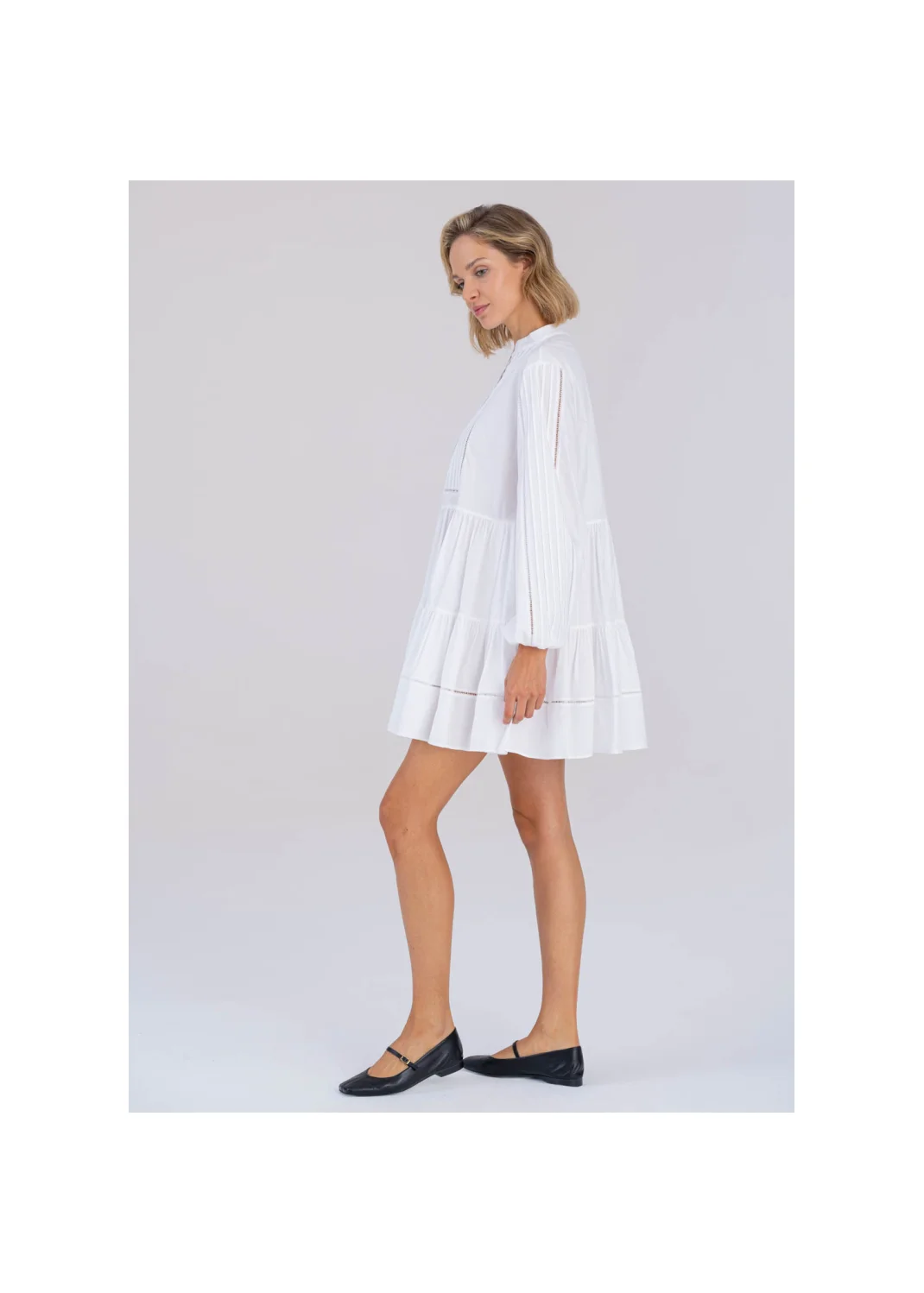 Dress FLORES white - 194080