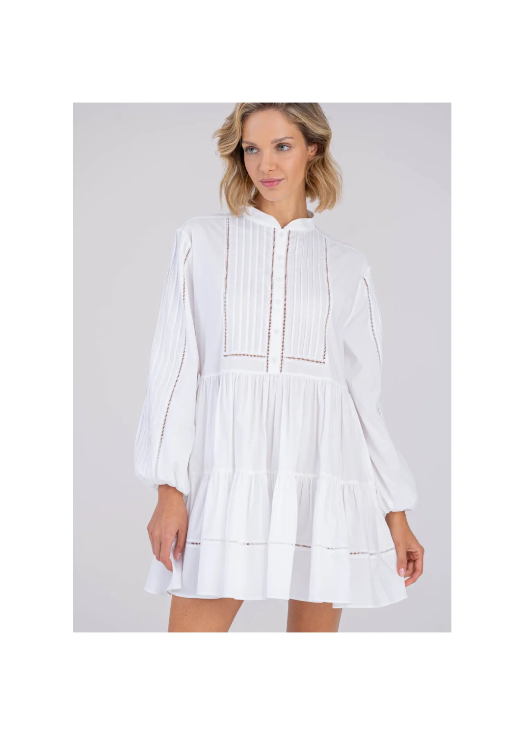 Dress FLORES white - 194081