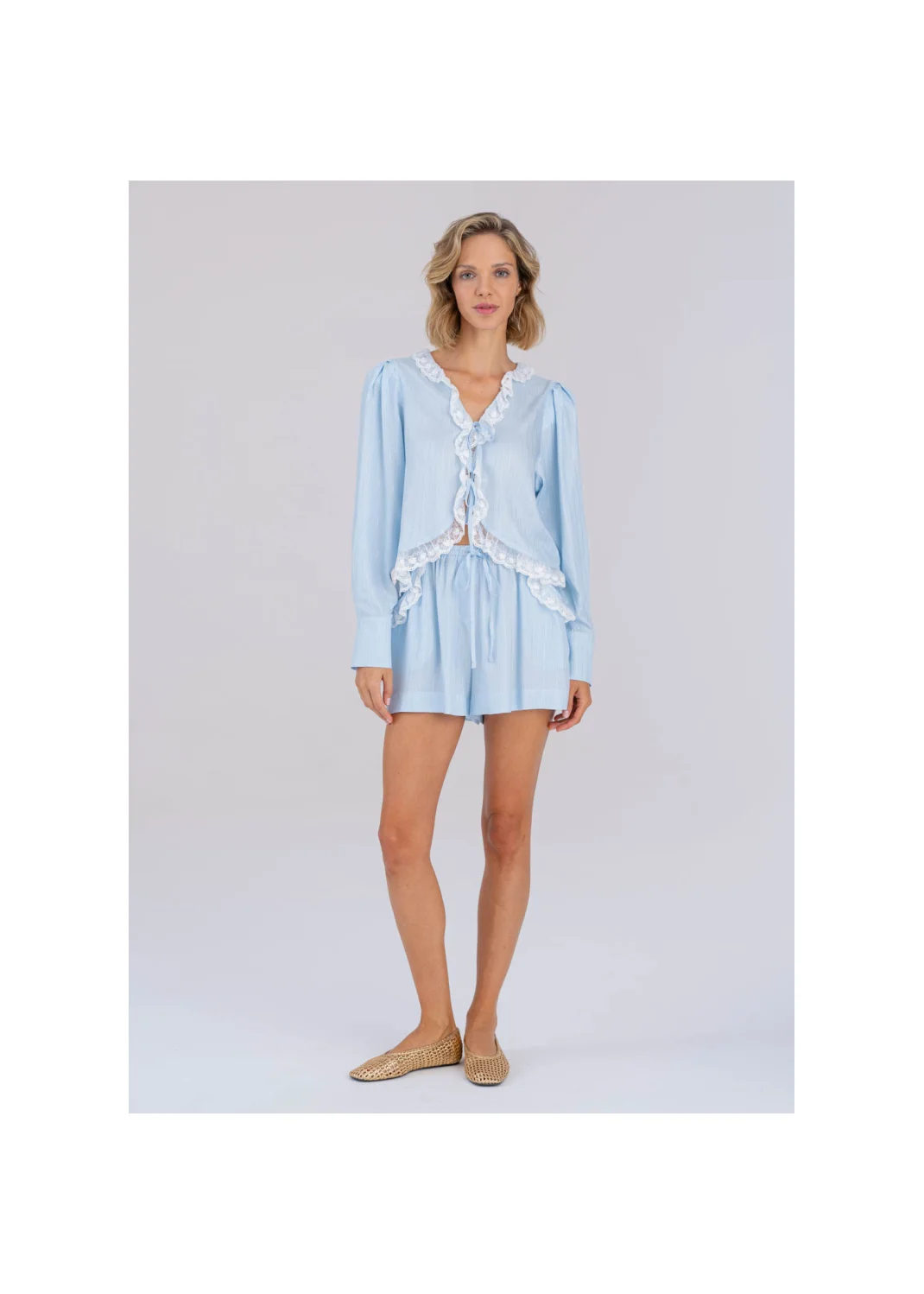 FERN blue shorts - 196119