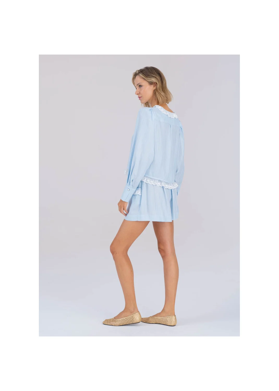 FERN blue shorts - 196121