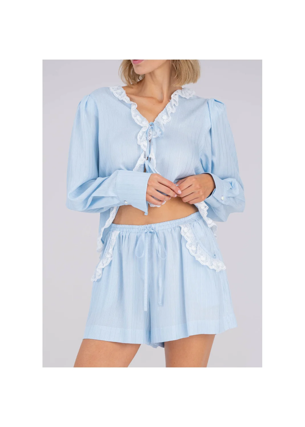 FERN blue shorts - 196125