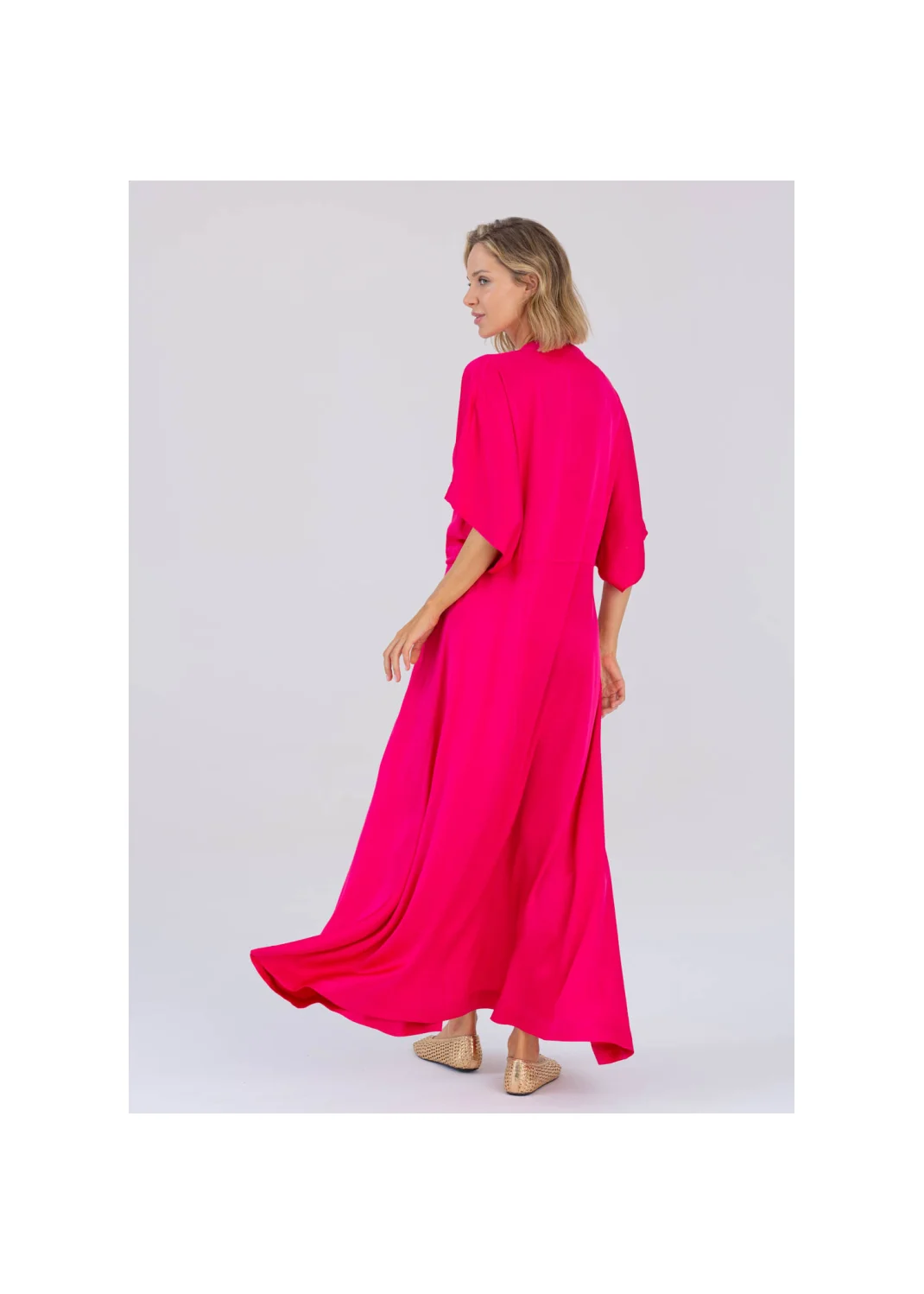 TARELL dress fuchsia - 196156