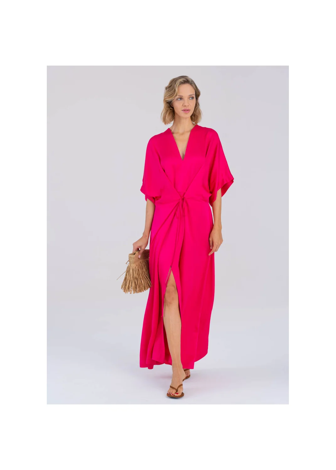 TARELL dress fuchsia - 196159