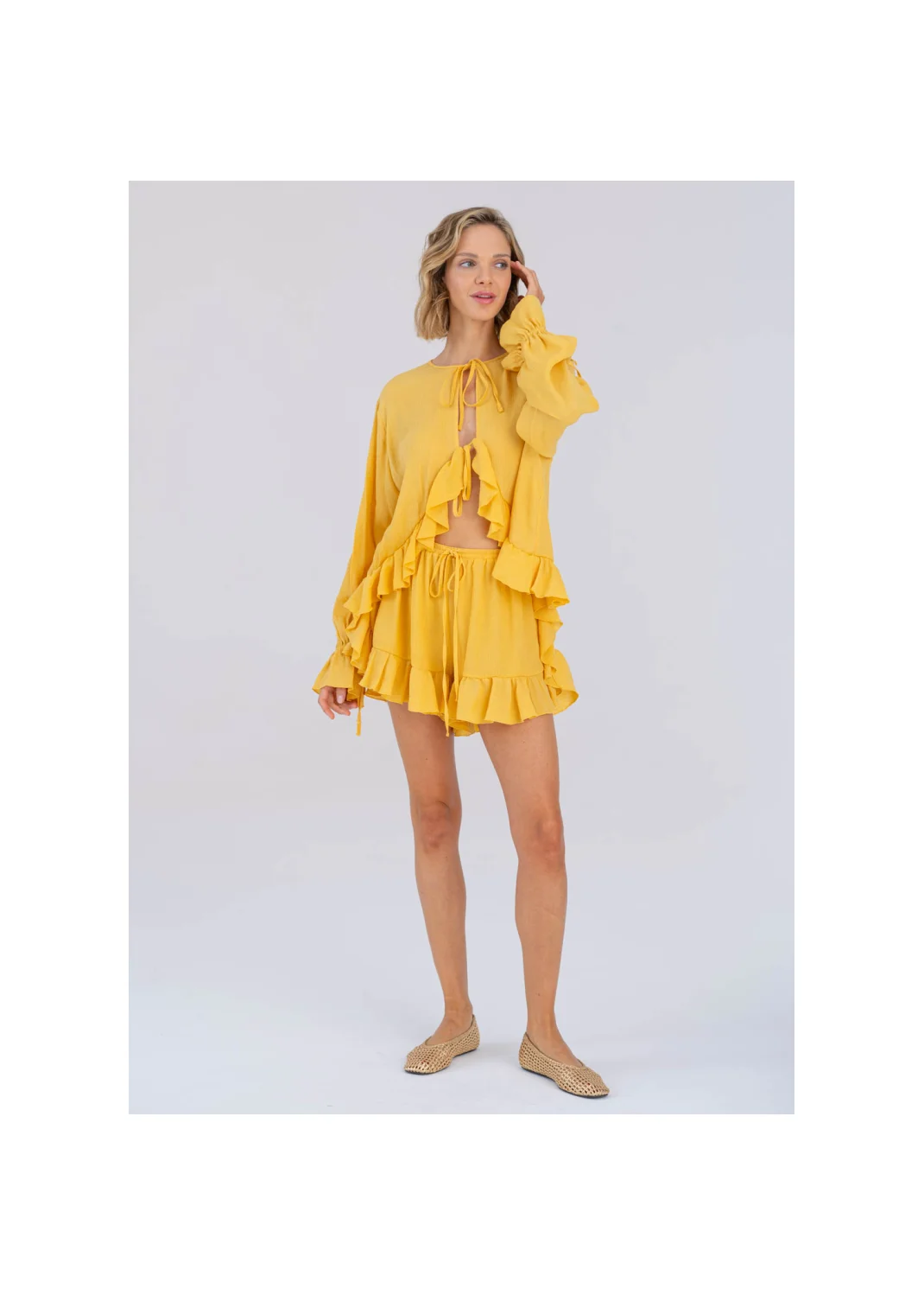  POPPY shorts yellow - 196169
