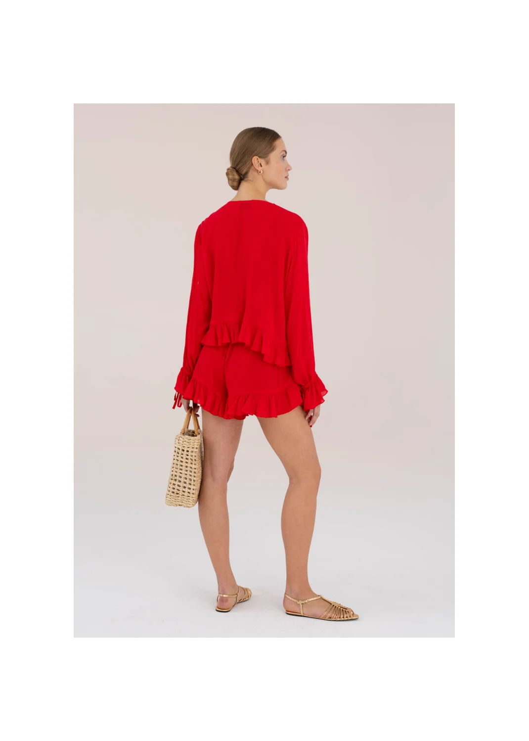  POPPY blouse red - 196186