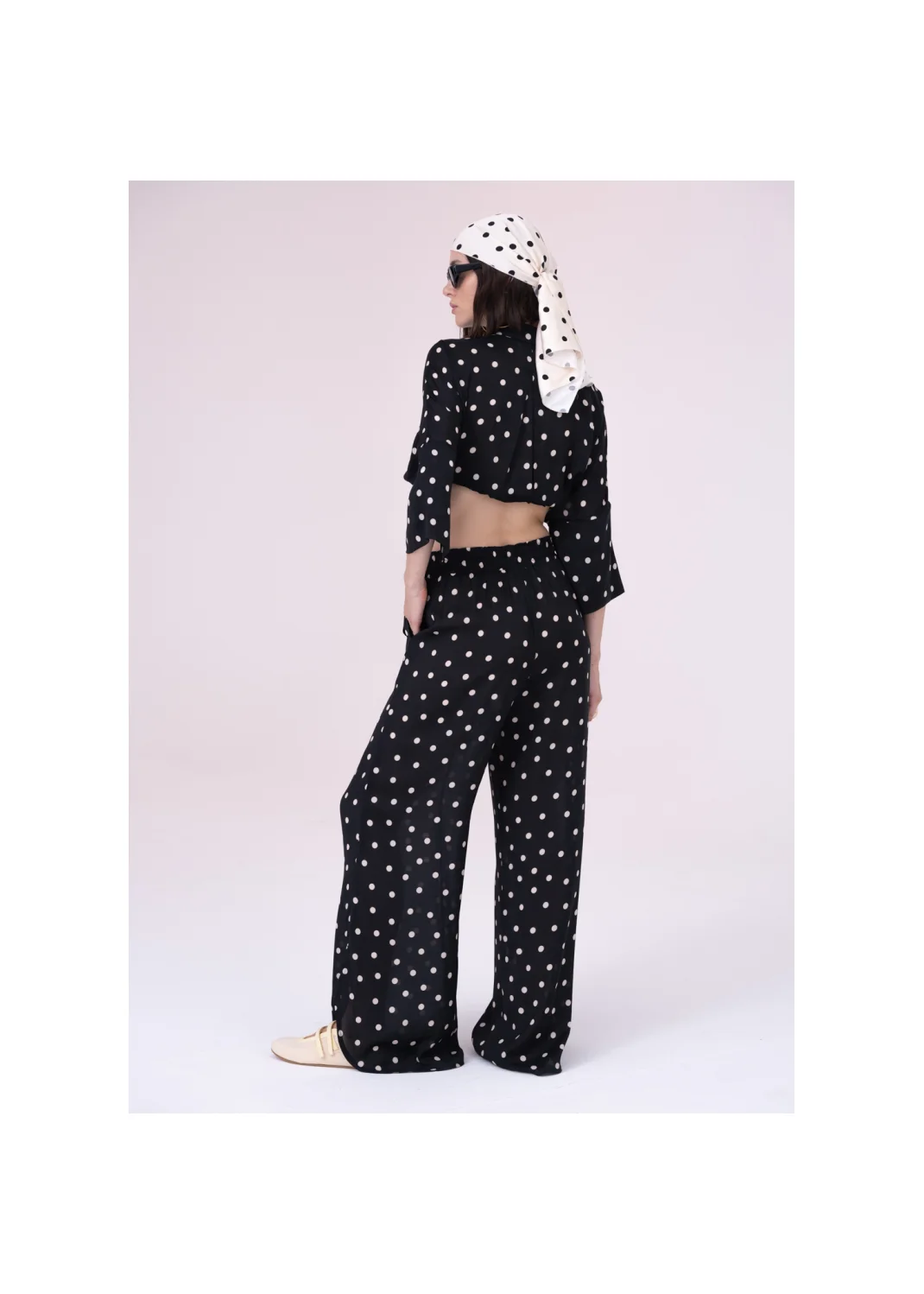 Pants MOON polka dot - 196223