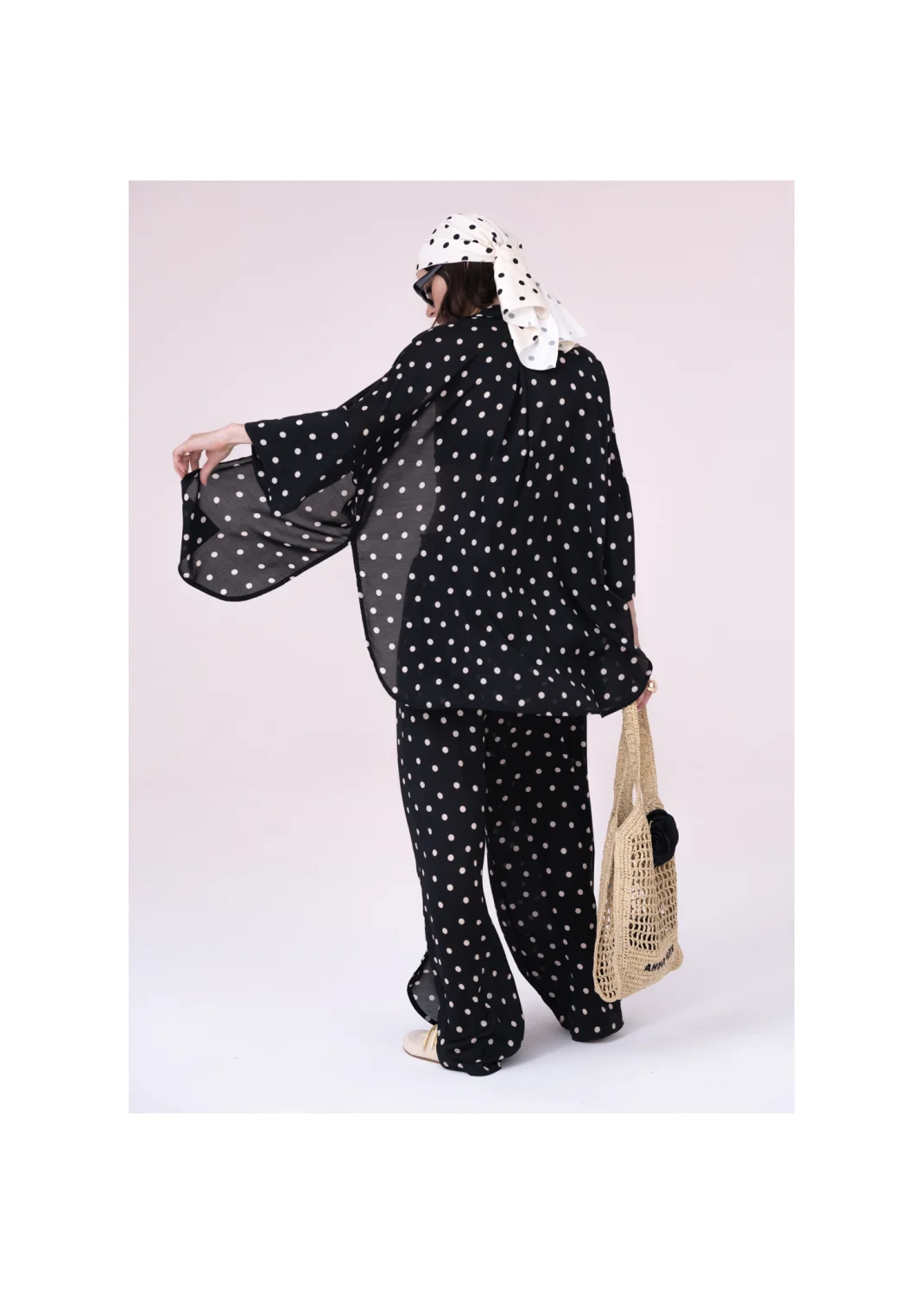 Shirt MOON polka dot - 196216