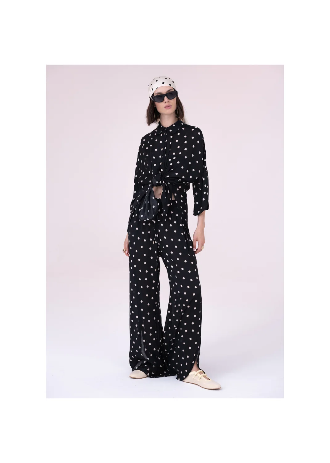 Shirt MOON polka dot - 196219