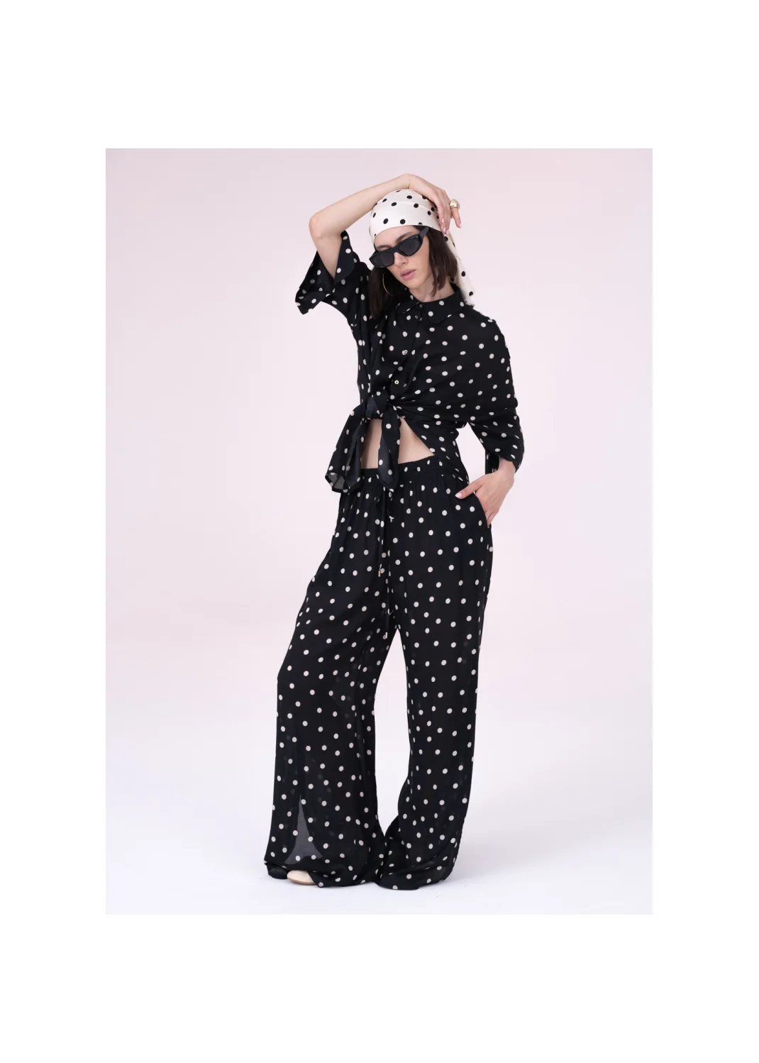 Shirt MOON polka dot - 196221