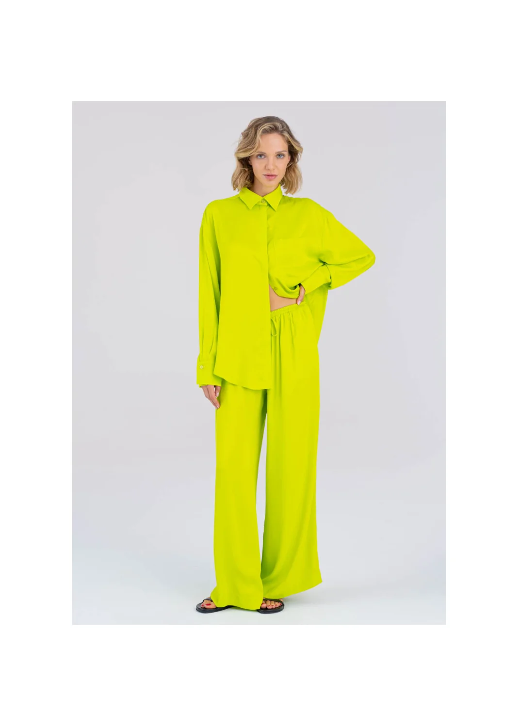  IDRA lime trousers - 196236