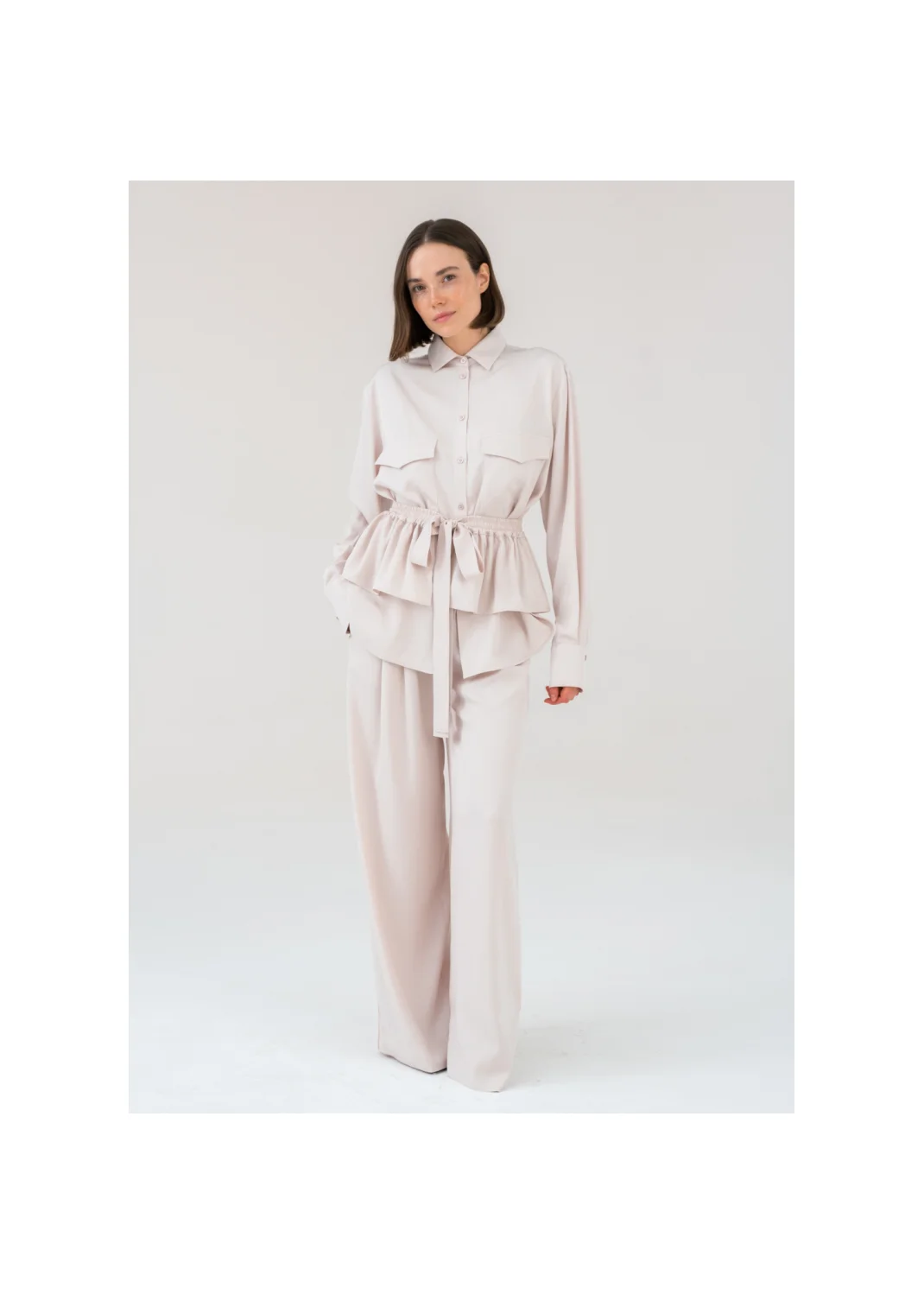 LODEN peplum top - 203740