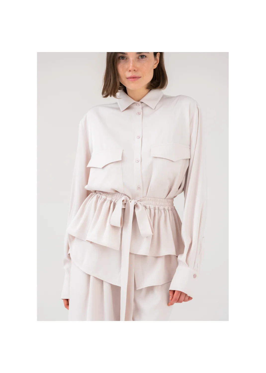 LODEN peplum top - 203742