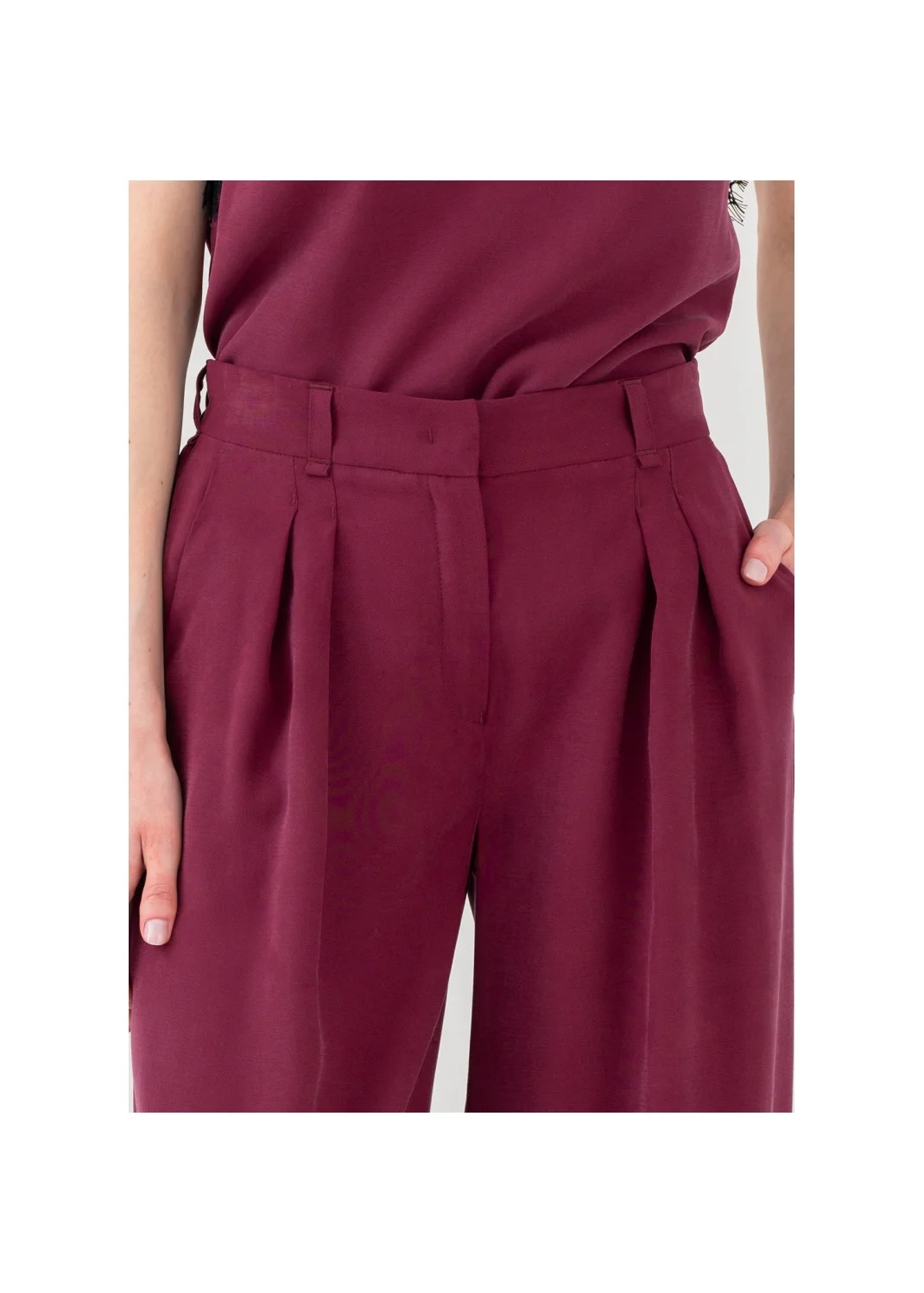  MAYON cerise trousers - 203710