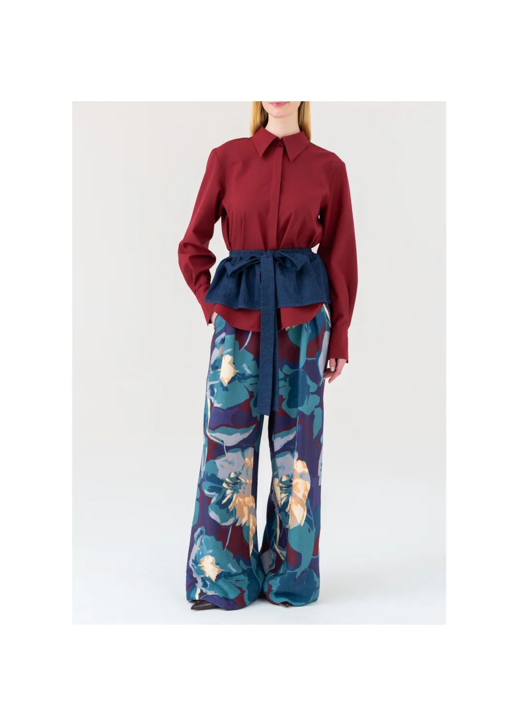  SANTAL peplum top - 203463