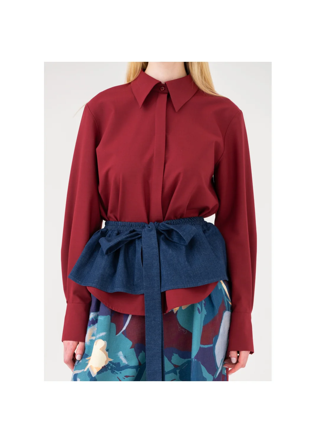 SANTAL peplum top - 203466