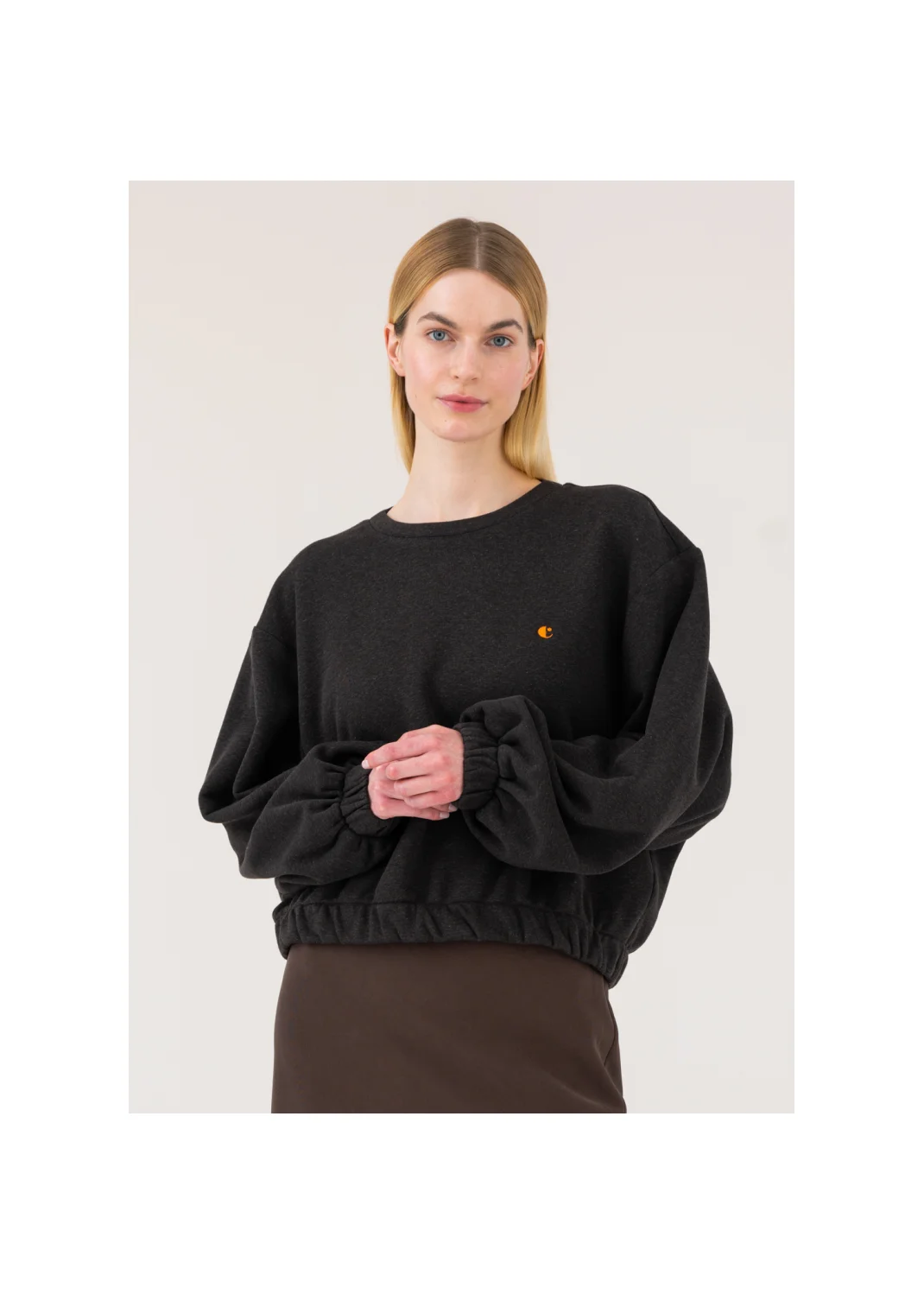 PEARL sweatshirt truffle - 207444