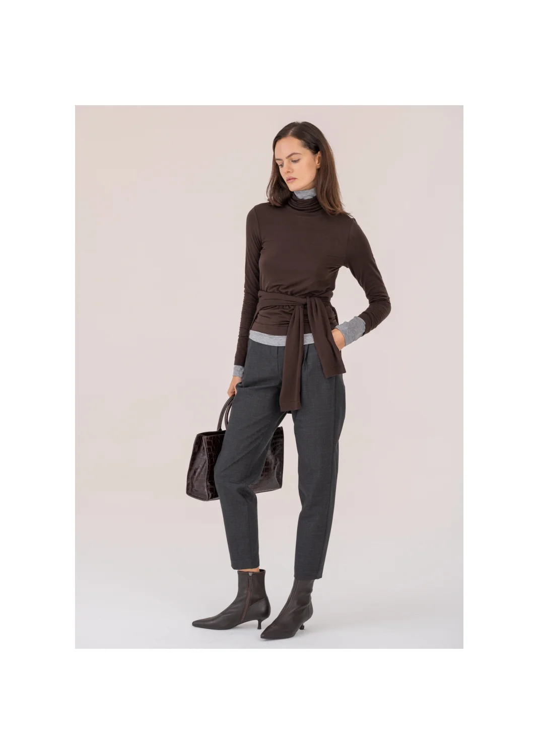 GIANNI graphite trousers - 209821