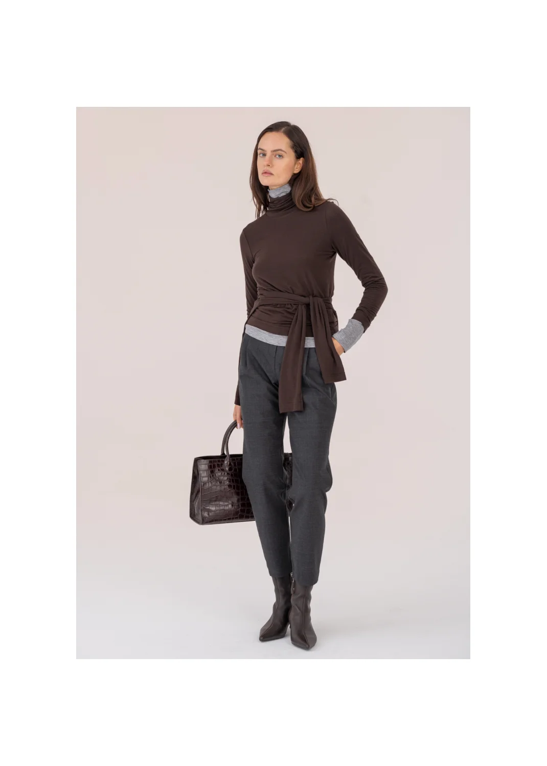 GIANNI graphite trousers - 209822