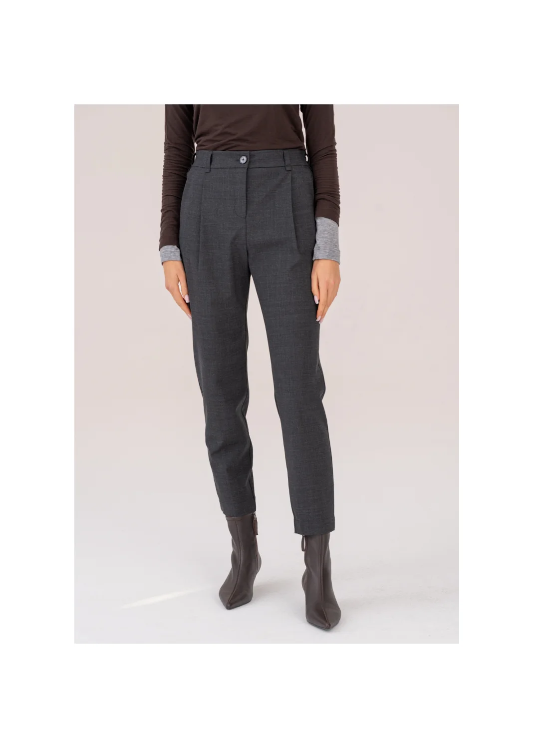 GIANNI graphite trousers - 209823