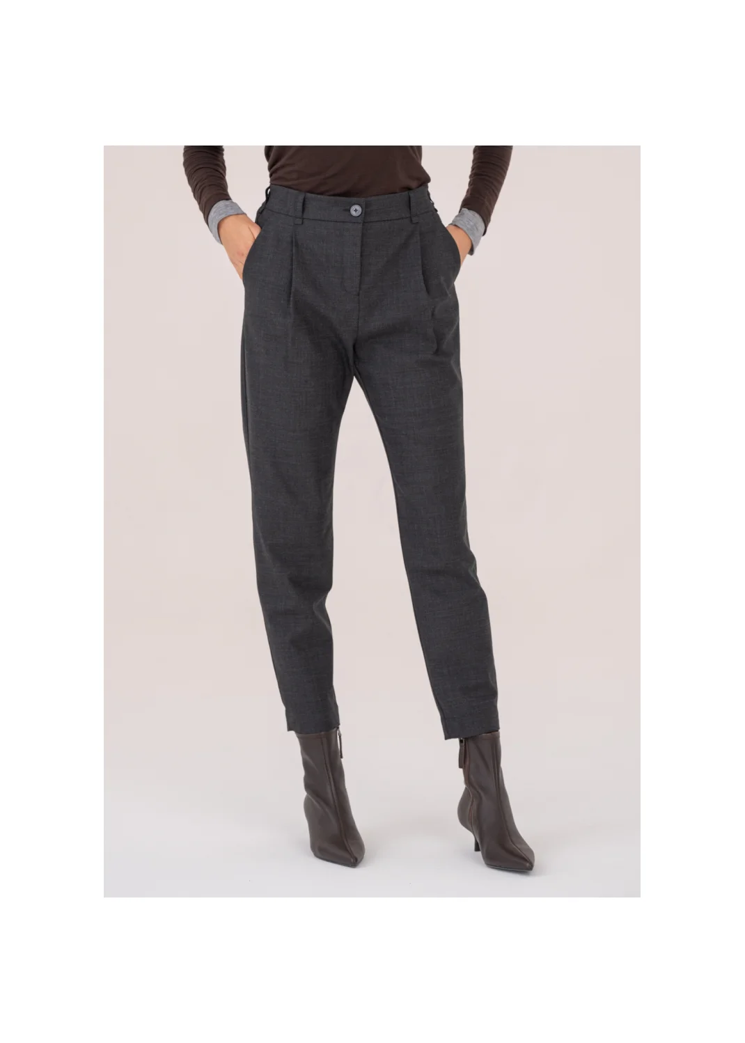 GIANNI graphite trousers - 209824