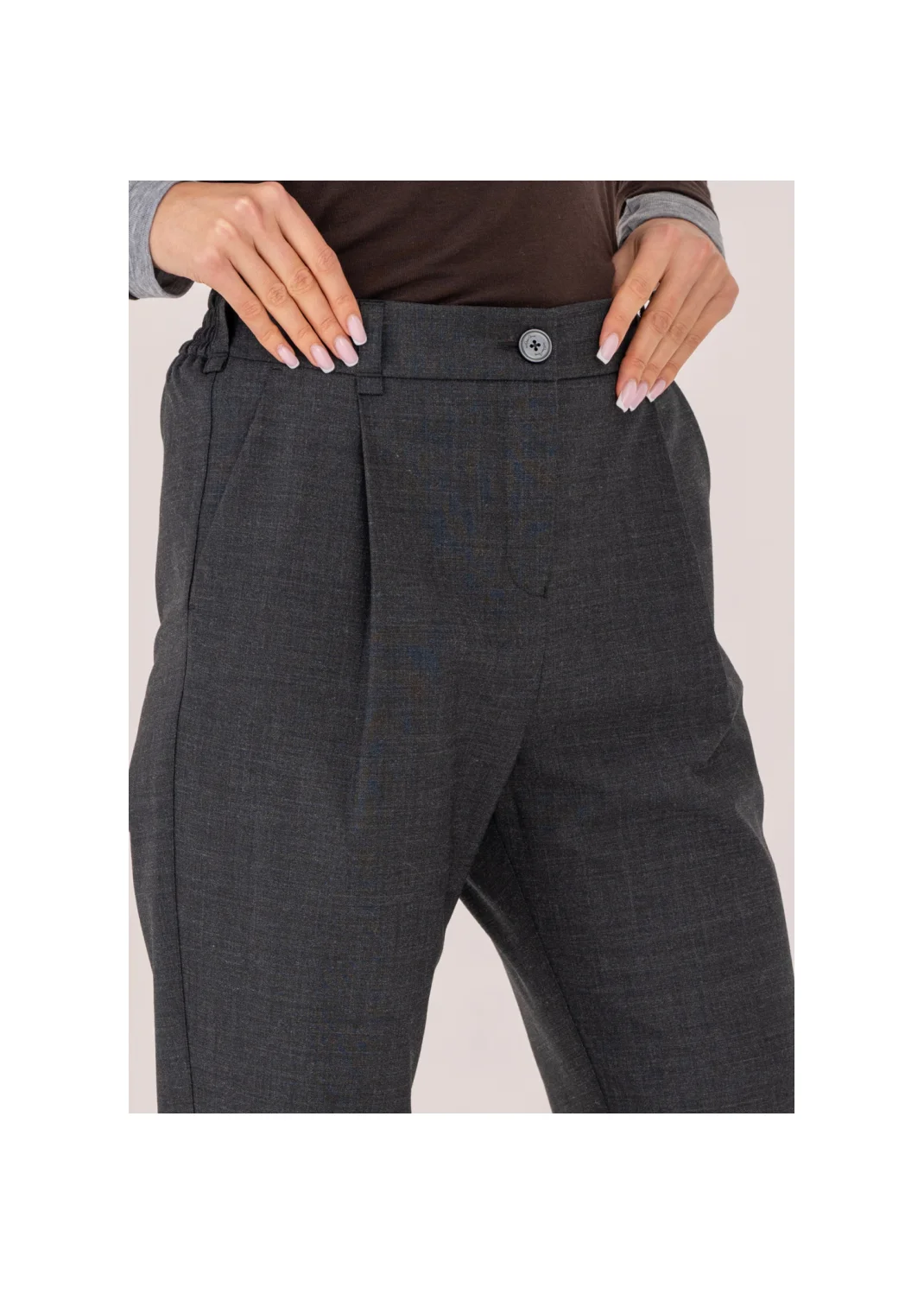 GIANNI graphite trousers - 209825