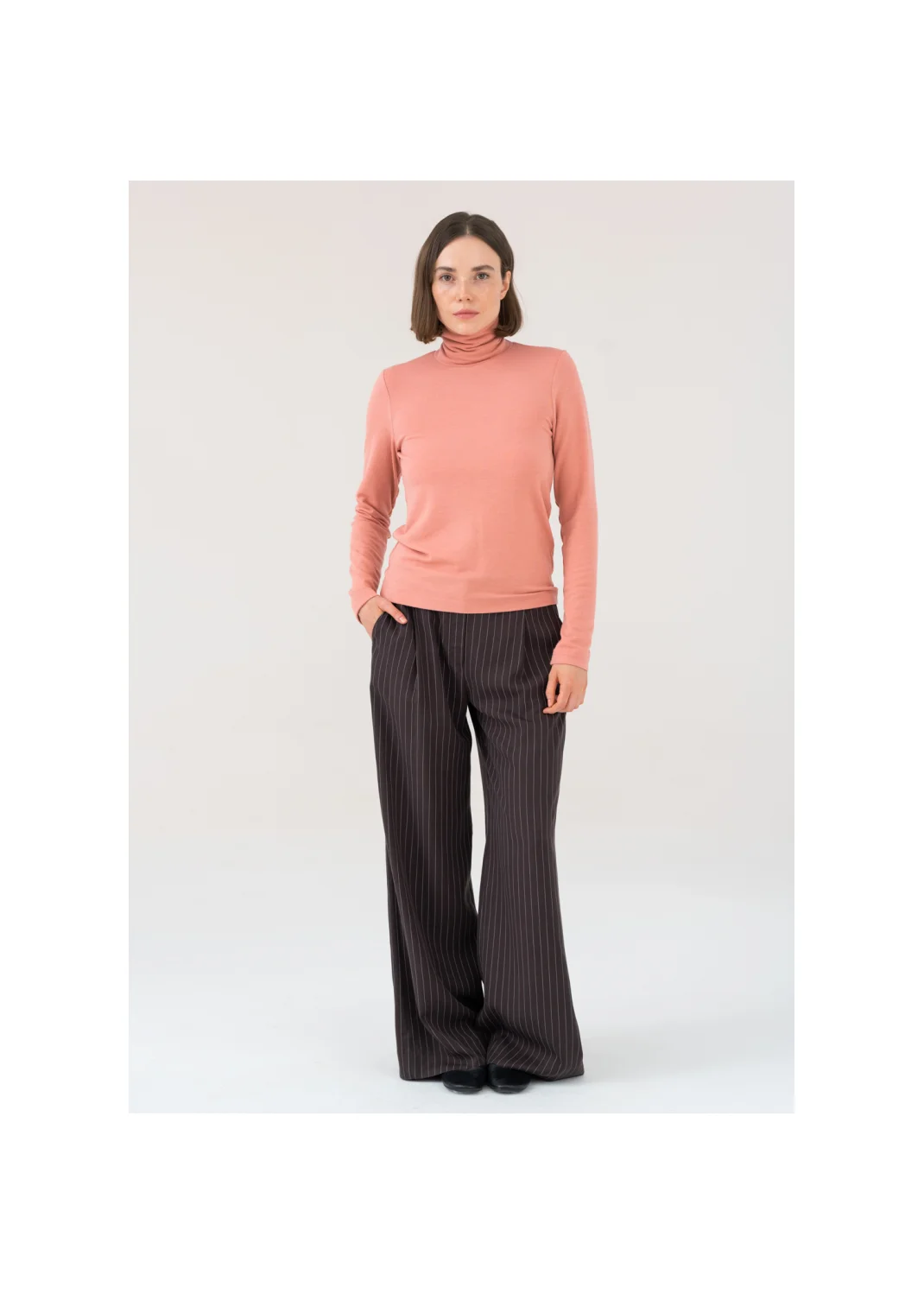 CASPIA blush turtleneck - 209720