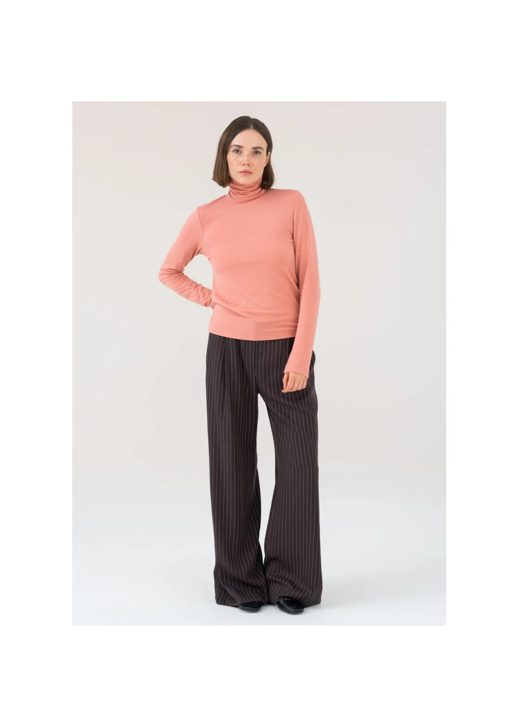 CASPIA blush turtleneck - 209722