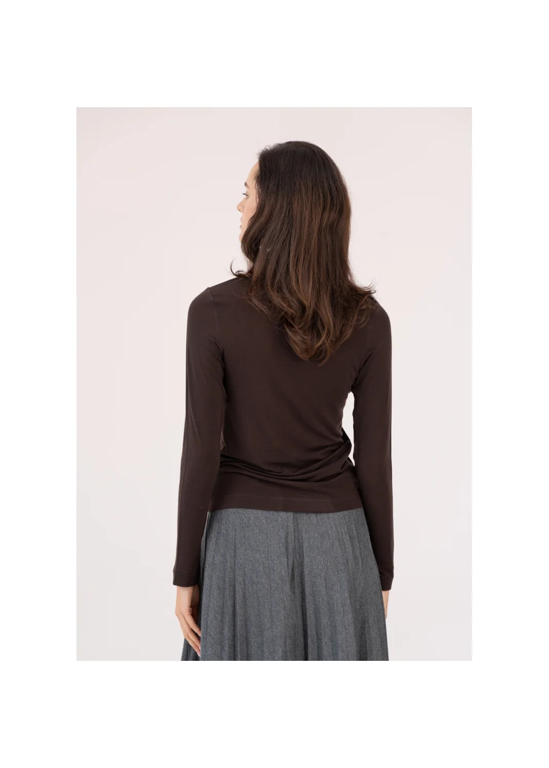 CASPIA brown turtleneck - 209715
