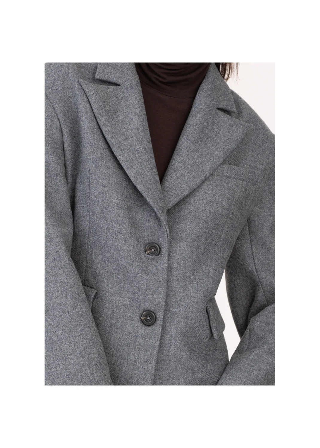 SOLEA gray melange blazer - 209814