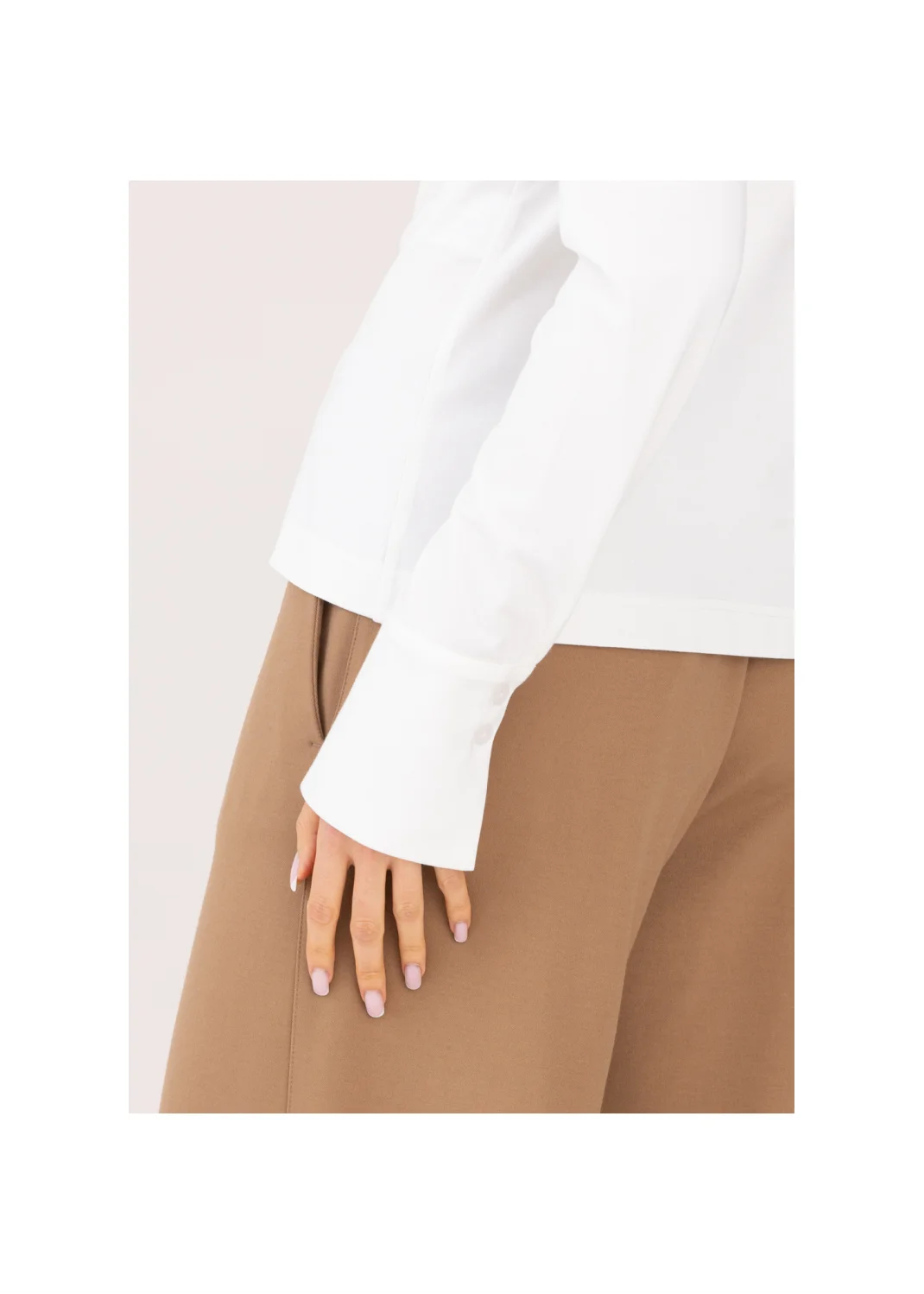 NERINE ecru shirt  - 209928