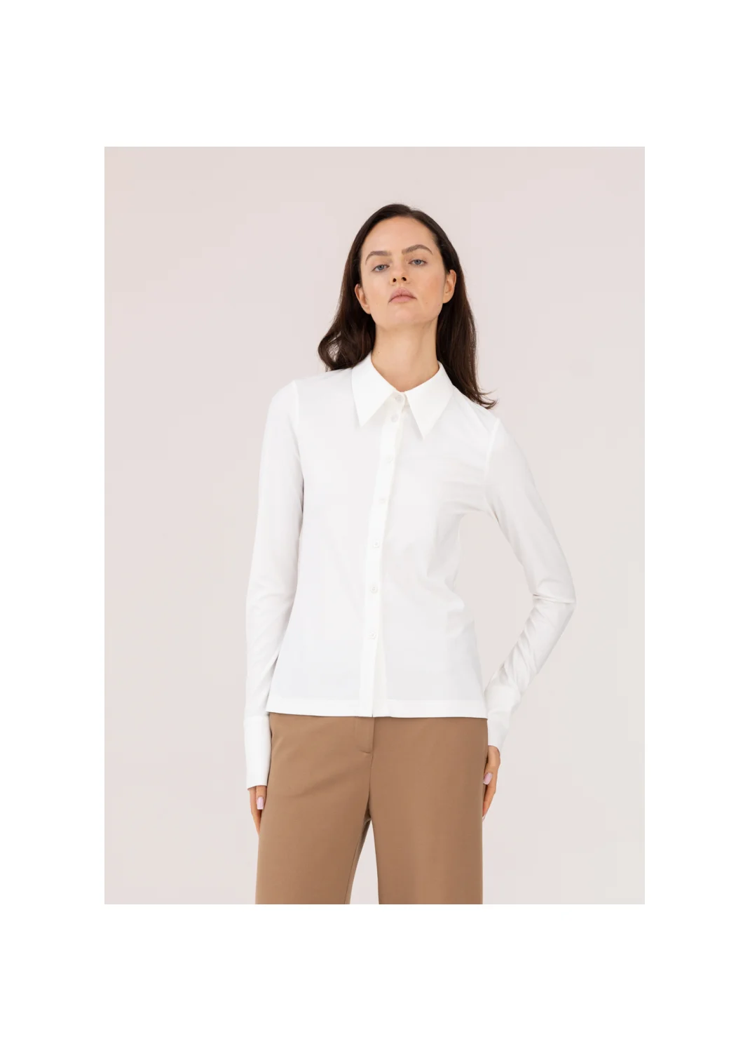 NERINE ecru shirt  - 209933