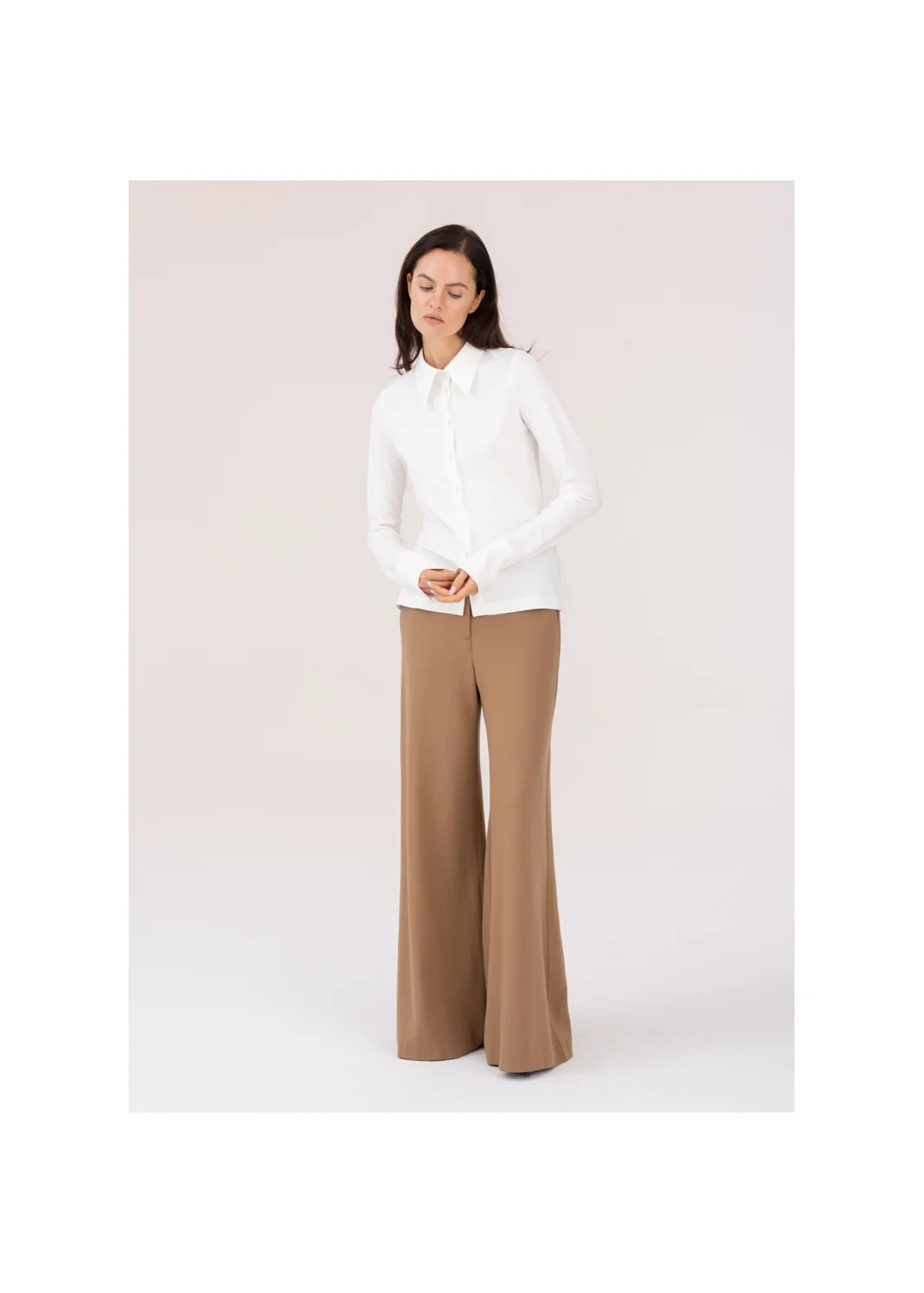 NERINE ecru shirt  - 209934