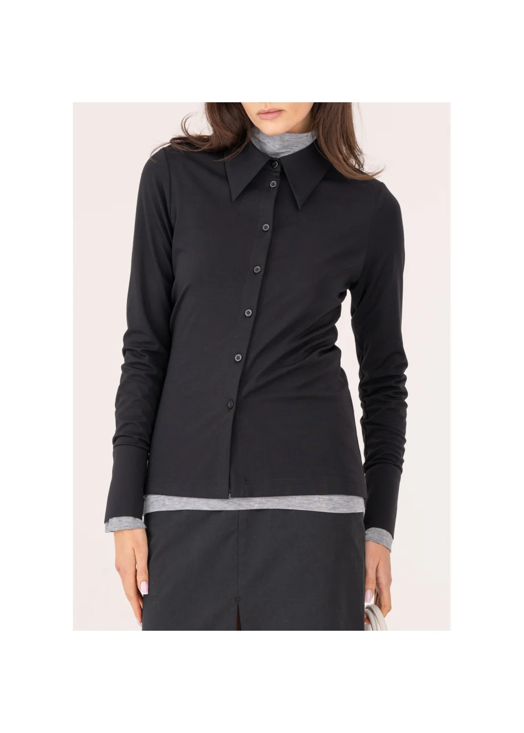 NERINE black shirt  - 209955