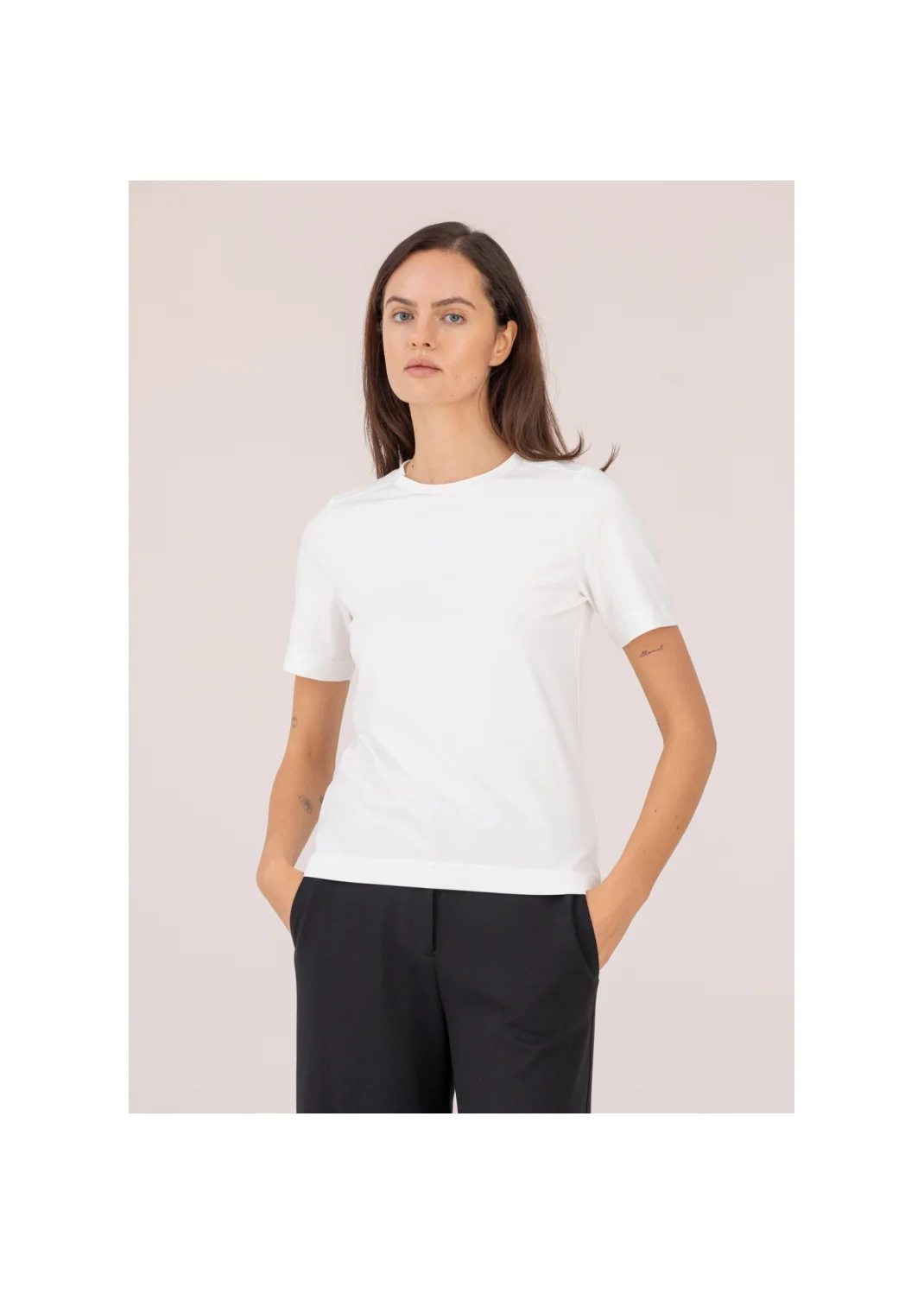 NERINE ecru t-shirt - 209913