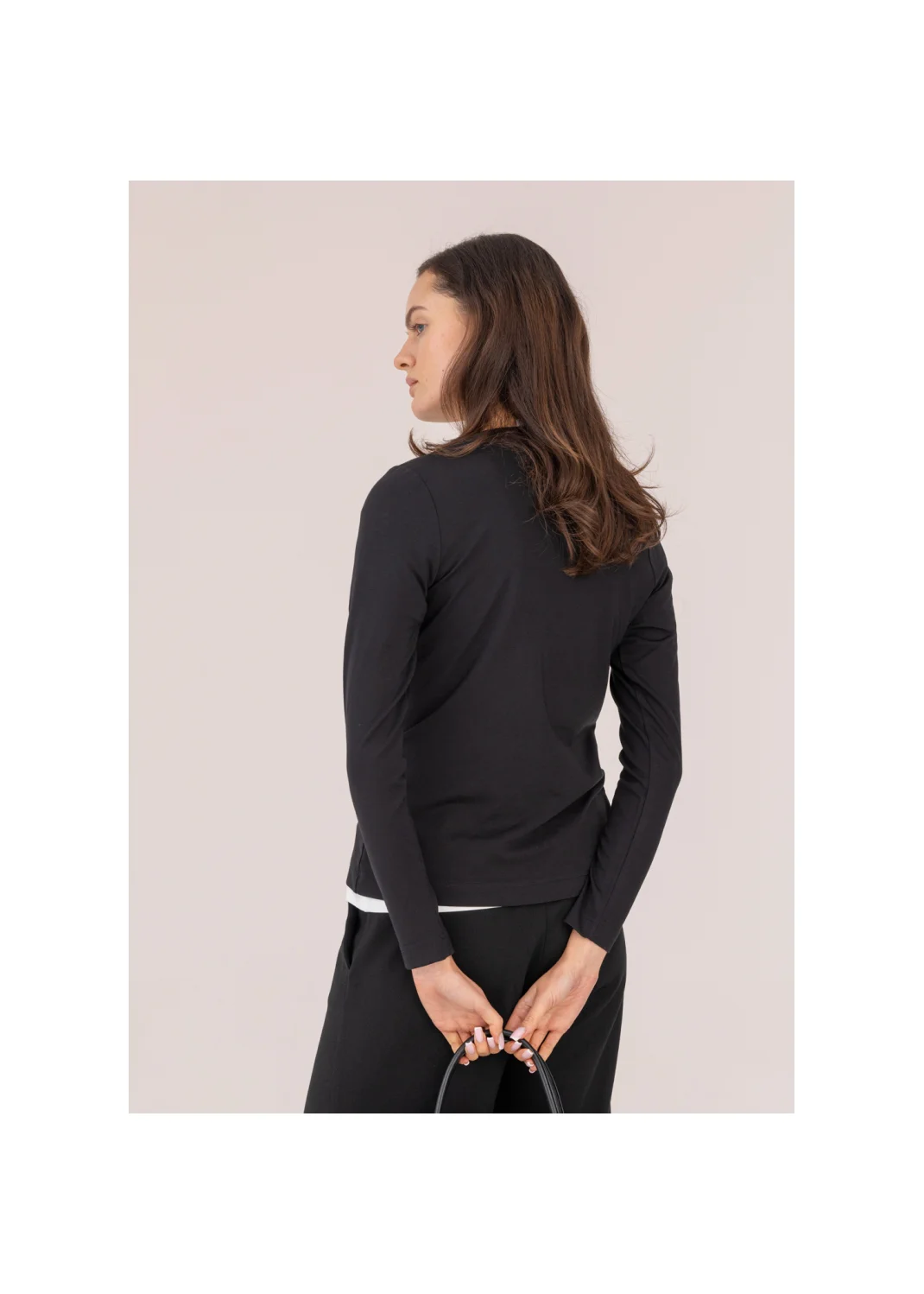 NERINE black longsleeve  - 209646