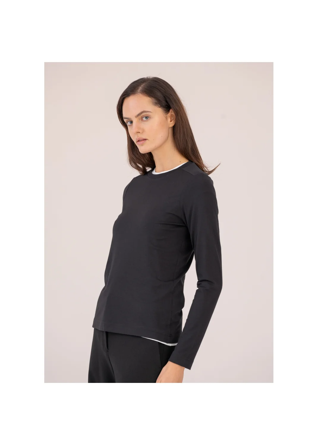 NERINE black longsleeve  - 209647