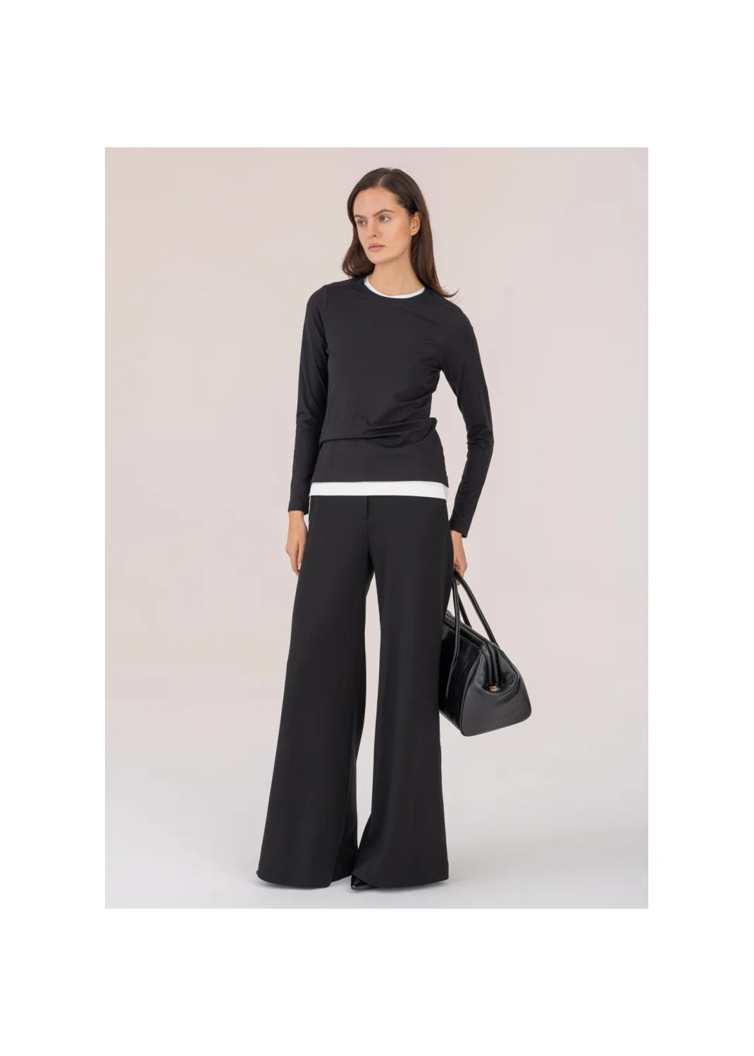 NERINE black longsleeve  - 209649