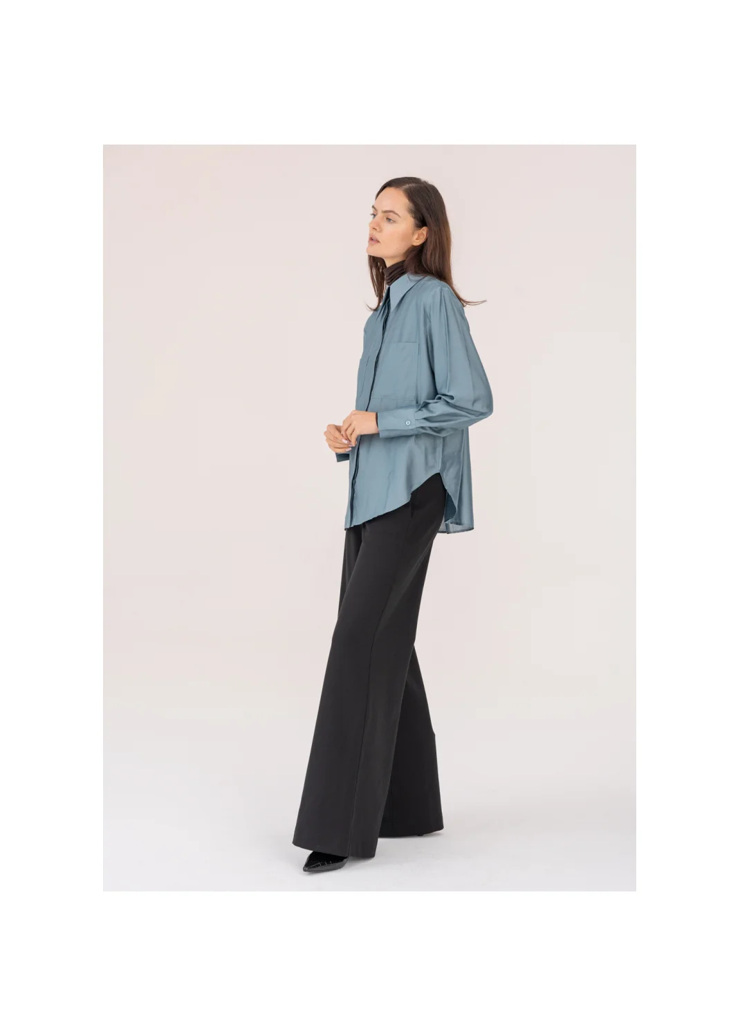 DUSK turquoise shirt - 209950