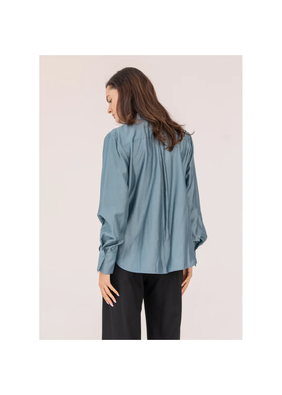 DUSK turquoise shirt - 209951