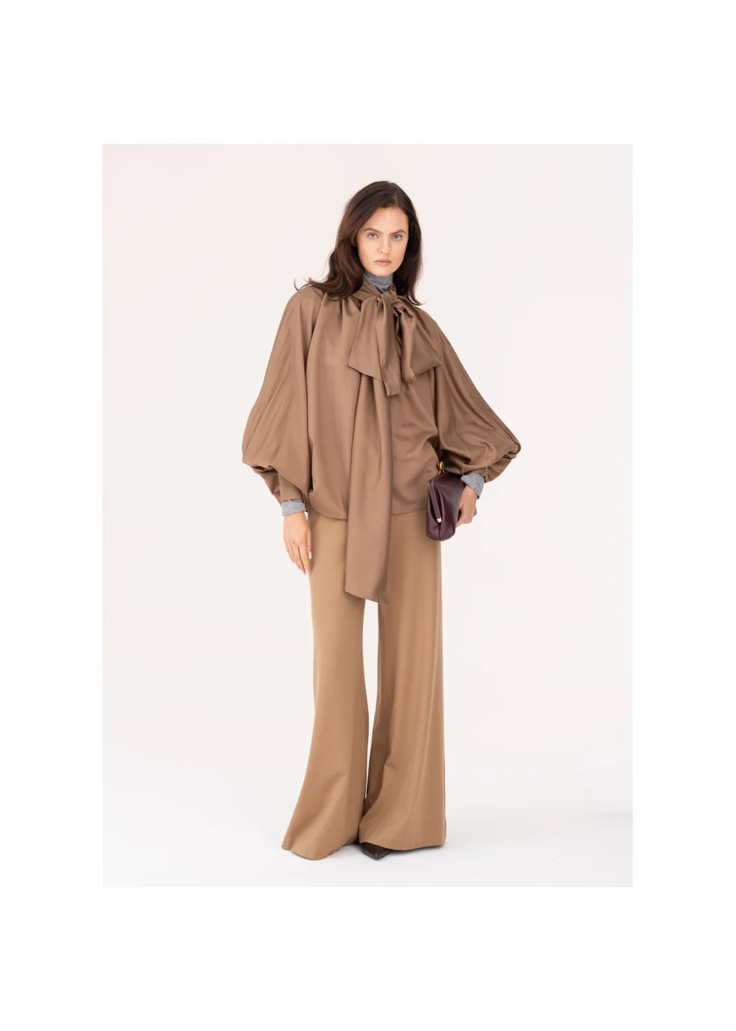  IRISMA toffee blouse - 209834